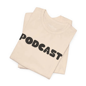 Soft Unisex Jersey Short Sleeve Tee Podcast Design Dipaliz - T-shirts