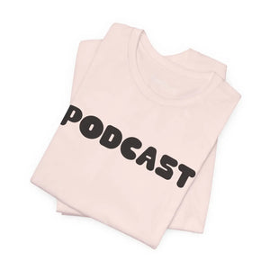 Soft Unisex Jersey Short Sleeve Tee Podcast Design Dipaliz - T-shirts