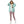 Unisex Lightweight Zip Windbreaker Polar Bear Floral Dipaliz - Windbreakers