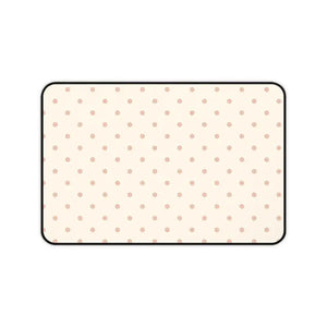 Polka Dot Desk Mat - Vibrant Creative Workspace Organizer - Dipaliz - 12’’ × 18’’ - Mouse Pads