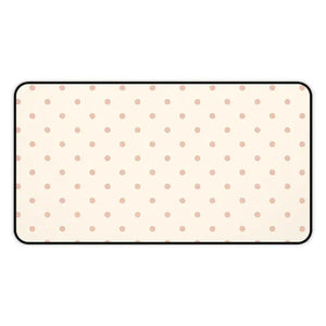 Polka Dot Desk Mat - Vibrant Creative Workspace Organizer - Dipaliz - 12’’ × 22’’ - Mouse Pads