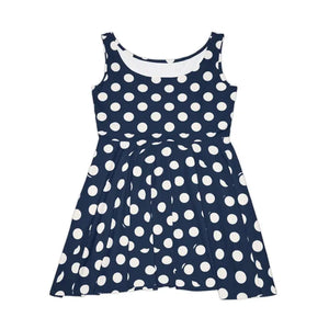 Women’s Skater Dress Vintage Polka Dot Flared Summer Style Dipaliz - Dresses