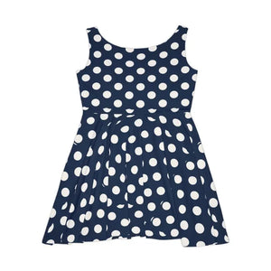 Women’s Skater Dress Vintage Polka Dot Flared Summer Style Dipaliz - Dresses