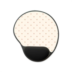 Premium Polka Dot Wrist Rest Mouse Pad - Comfort & Style - Dipaliz - Foot / 10.15’’ × 9.17’’ - Pads