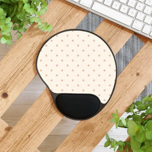 Premium Polka Dot Wrist Rest Mouse Pad - Comfort & Style - Dipaliz - Foot / 10.15’’ × 9.17’’ - Pads