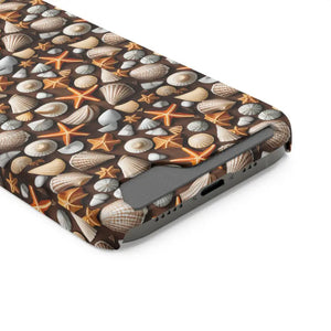 Phone Case Sea Shells Star Fishes Ocean Vibes Protection - Dipaliz - Mobile Cases