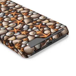 Phone Case Sea Shells Star Fishes Ocean Vibes Protection - Dipaliz - Mobile Cases