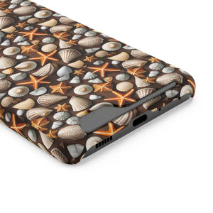 Phone Case Sea Shells Star Fishes Ocean Vibes Protection - Dipaliz - Mobile Cases