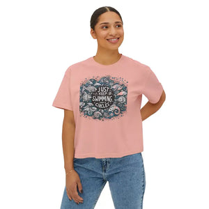 Positive Vibes Boxy Tee - Feel Good Cotton Comfort - Dipaliz - T-shirts