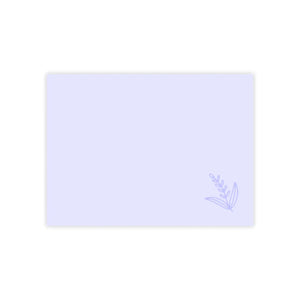Vibrant Purple Post it Note - Plant Design - Dipaliz - Sticky Notes