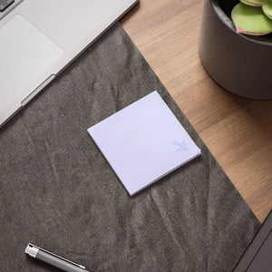 Vibrant Purple Post it Note - Plant Design - Dipaliz - Sticky Notes