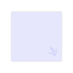 Vibrant Purple Post it Note - Plant Design - Dipaliz - Sticky Notes