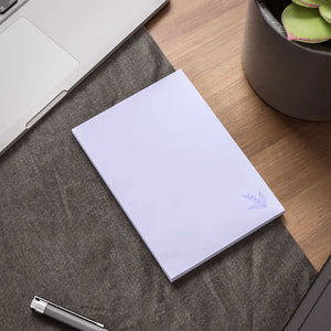 Vibrant Purple Post it Note - Plant Design - Dipaliz - Sticky Notes
