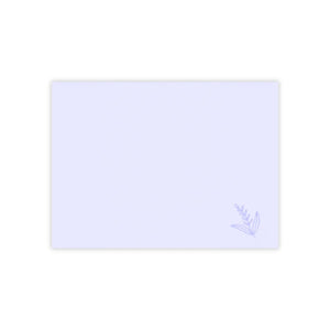 Vibrant Purple Post it Note - Plant Design - Dipaliz - Sticky Notes