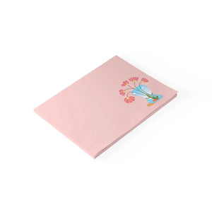 Floral Post It® Note Pads - Artistic Flower Design - Dipaliz - Sticky Notes
