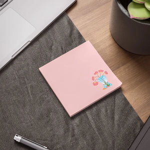 Floral Post It® Note Pads - Artistic Flower Design - Dipaliz - Sticky Notes