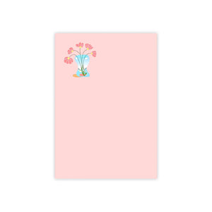 Floral Post It® Note Pads - Artistic Flower Design - Dipaliz - Sticky Notes