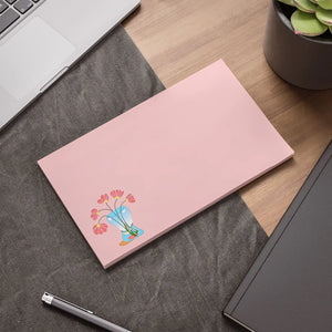 Floral Post It® Note Pads - Artistic Flower Design - Dipaliz - Sticky Notes