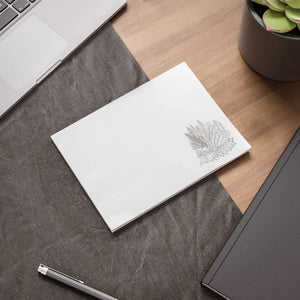 Fern Sketch Post it Note Pad - Eco-friendly Gifts - Dipaliz - Sticky Notes