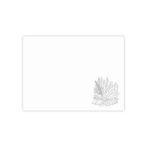 Fern Sketch Post it Note Pad - Eco-friendly Gifts - Dipaliz - Sticky Notes