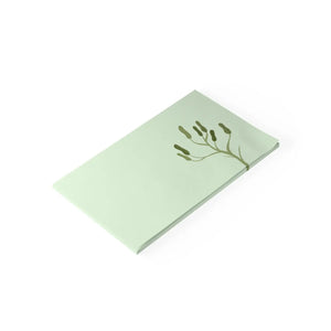 Vibrant Green Post it Notes - Botanical Office Decor - Dipaliz - Sticky