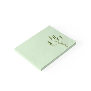 Vibrant Green Post it Notes - Botanical Office Decor - Dipaliz - Sticky