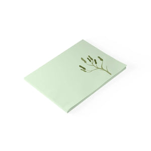 Vibrant Green Post it Notes - Botanical Office Decor - Dipaliz - Sticky