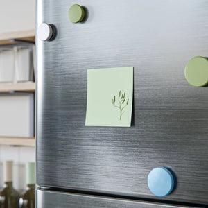 Vibrant Green Post it Notes - Botanical Office Decor - Dipaliz - Sticky