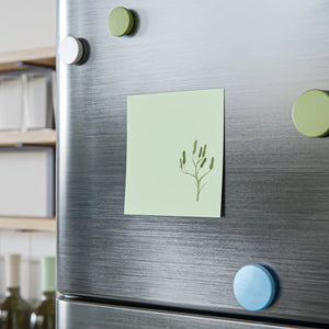 Vibrant Green Post it Notes - Botanical Office Decor - Dipaliz - Sticky