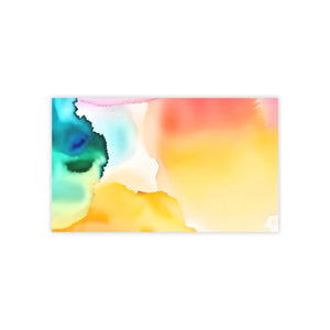 Vibrant Post It® Note Pads - Rainbow Watercolors - Dipaliz - Sticky Notes
