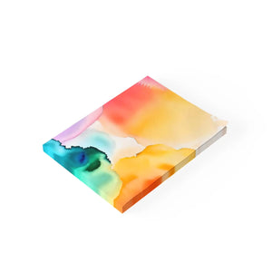 Vibrant Post It® Note Pads - Rainbow Watercolors - Dipaliz - Sticky Notes