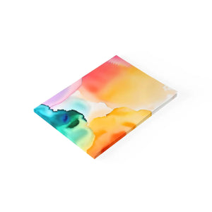 Vibrant Post It® Note Pads - Rainbow Watercolors - Dipaliz - Sticky Notes