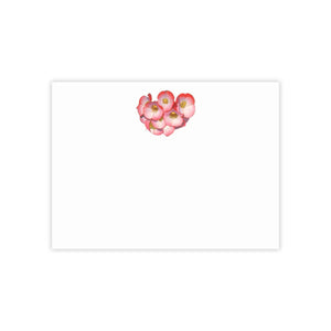 Vibrant Post It® Note Pads - Red Flowers Design - Dipaliz - 8’’ x 6’’ / White - Paper Products