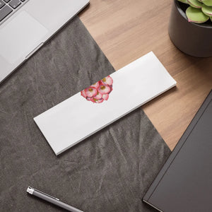 Vibrant Post It® Note Pads - Red Flowers Design - Dipaliz - Paper Products