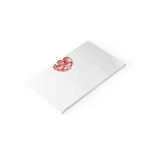 Vibrant Post It® Note Pads - Red Flowers Design - Dipaliz - Paper Products