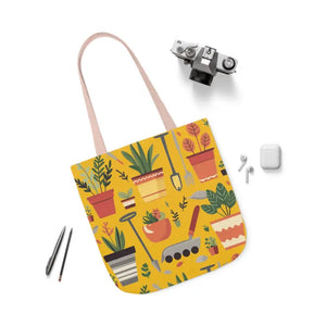 Canvas Tote Bag for Garden Tools and Potted Plants - Dipaliz - Shopping Totes