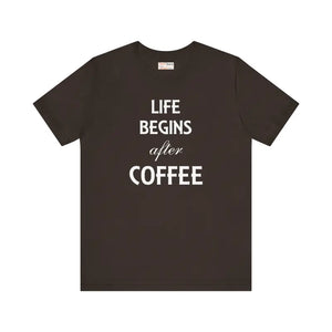 Life Begins After Coffee T-shirt Women’s Fashion Tee - Dipaliz - T-shirts