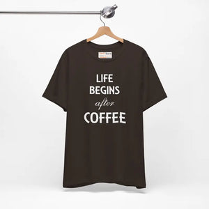 Life Begins After Coffee T-shirt Women’s Fashion Tee - Dipaliz - T-shirts