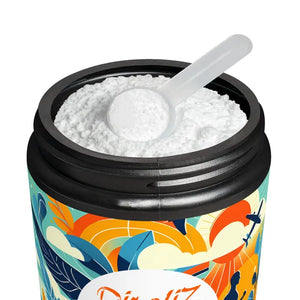 Premium Creatine Monohydrate Powder for Peak Performance - Dipaliz - Black Jar + Lid / Net Wt 10.58 Oz (300g)