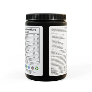 Watermelon Pre-workout - Dicreatine Malate Energy Blend - Dipaliz - Black Jar + Lid / Net Wt 10.58 Oz (300g) - Food