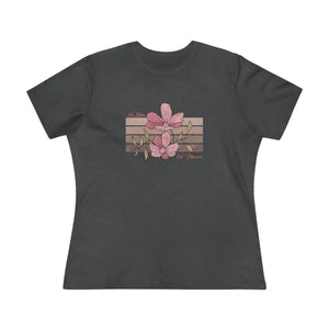 Soft Floral Tee - no Rain Flowers Cotton - Dipaliz - T-shirts - s
