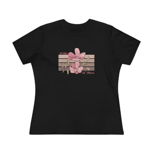 Soft Floral Tee - no Rain Flowers Cotton - Dipaliz - T-shirts - s