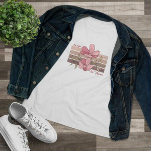 Soft Floral Tee - no Rain Flowers Cotton - Dipaliz - T-shirts - s