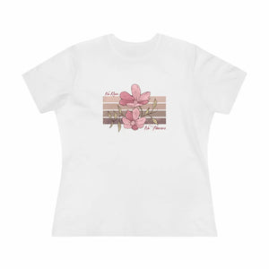 Soft Floral Tee - no Rain Flowers Cotton - Dipaliz - T-shirts - s