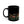 Floral Black Ceramic Mug - Pretty Flowers 11oz - Dipaliz - Mugs