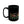 Floral Black Ceramic Mug - Pretty Flowers 11oz - Dipaliz - Mugs