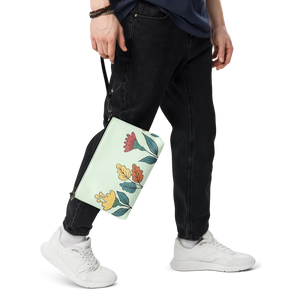 Floral Crossbody Bag - Pretty Flowers Faux Leather - Dipaliz - Cross Body Bags