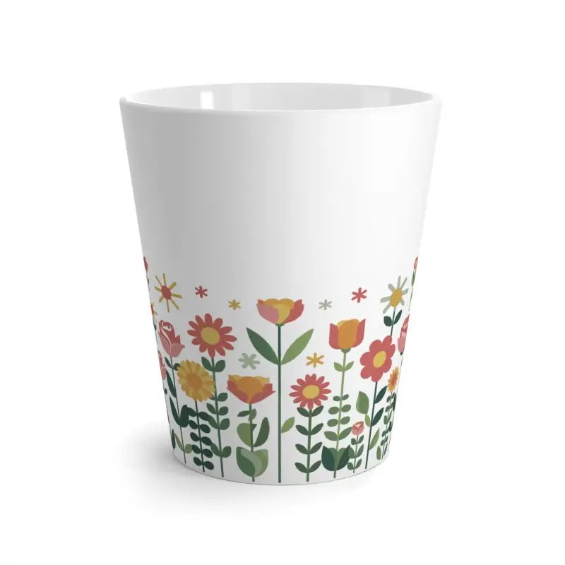 Blooming Pretty Flowers Latte Mug - your Morning Must-have! - 12oz