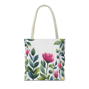 Chic Tote Bags with Pretty Pink Flowers - Dipaliz