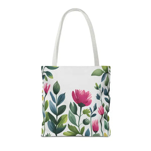 Chic Tote Bags with Pretty Pink Flowers - Dipaliz